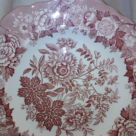 The Spode Archive Collection Jasmine Buffet Dessert Plate 9.5" Ironstone England - Picture 11 of 16